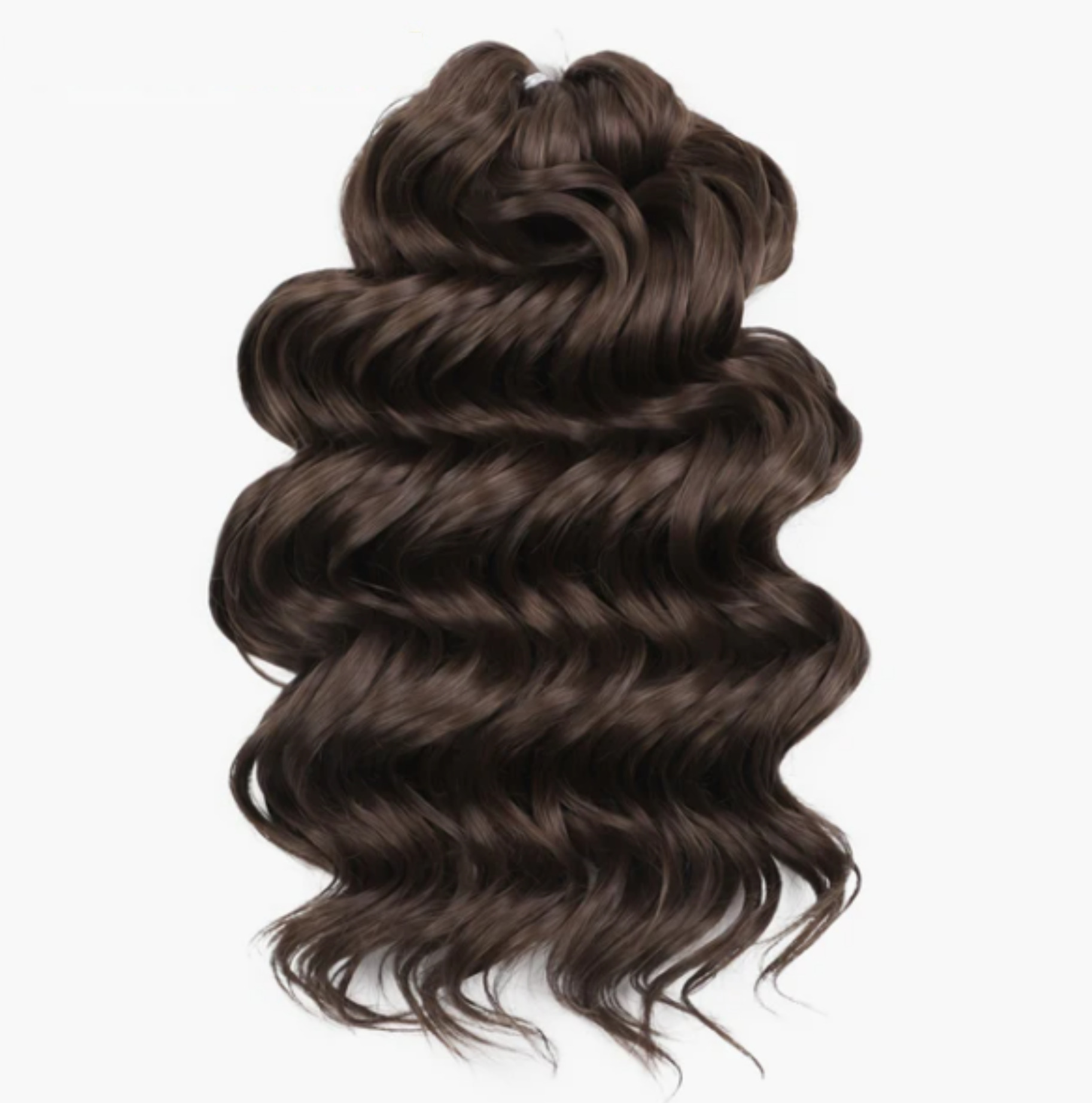 Manasi - vlnky - BROWN 139