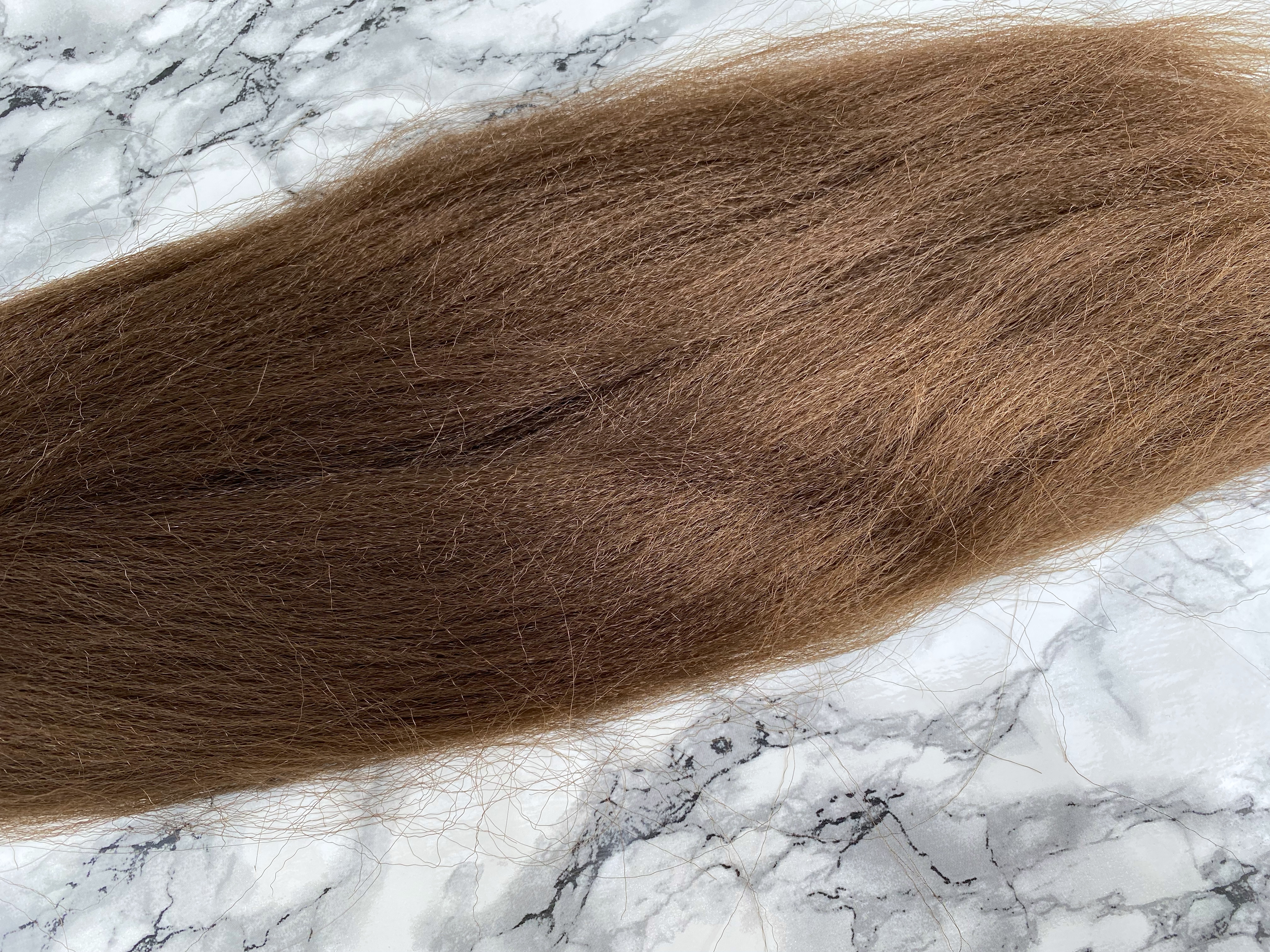 100% Jumbo Braid - 6 - Hnědá