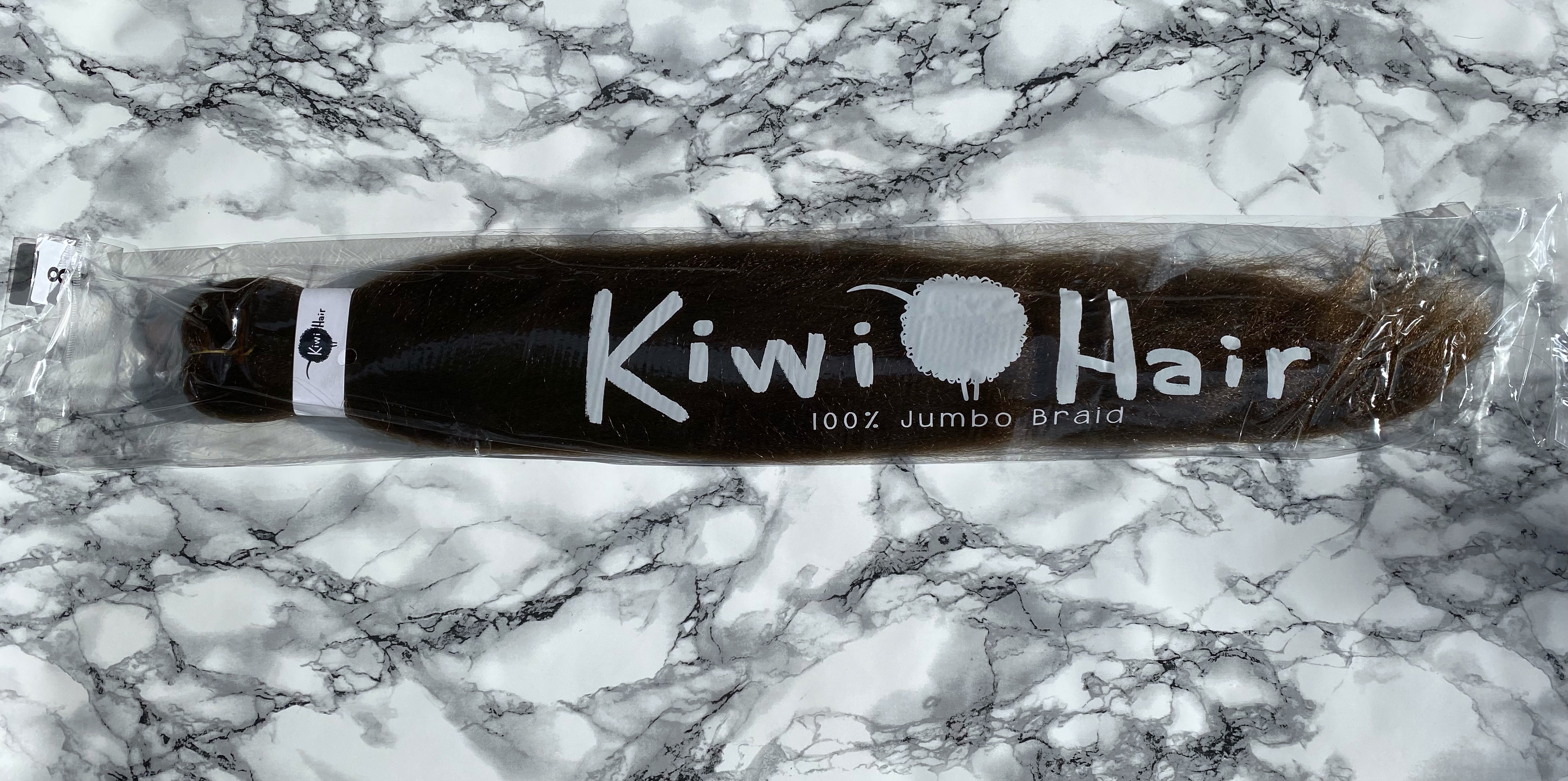 100% Jumbo Braid - 8 - tmavě hnědá