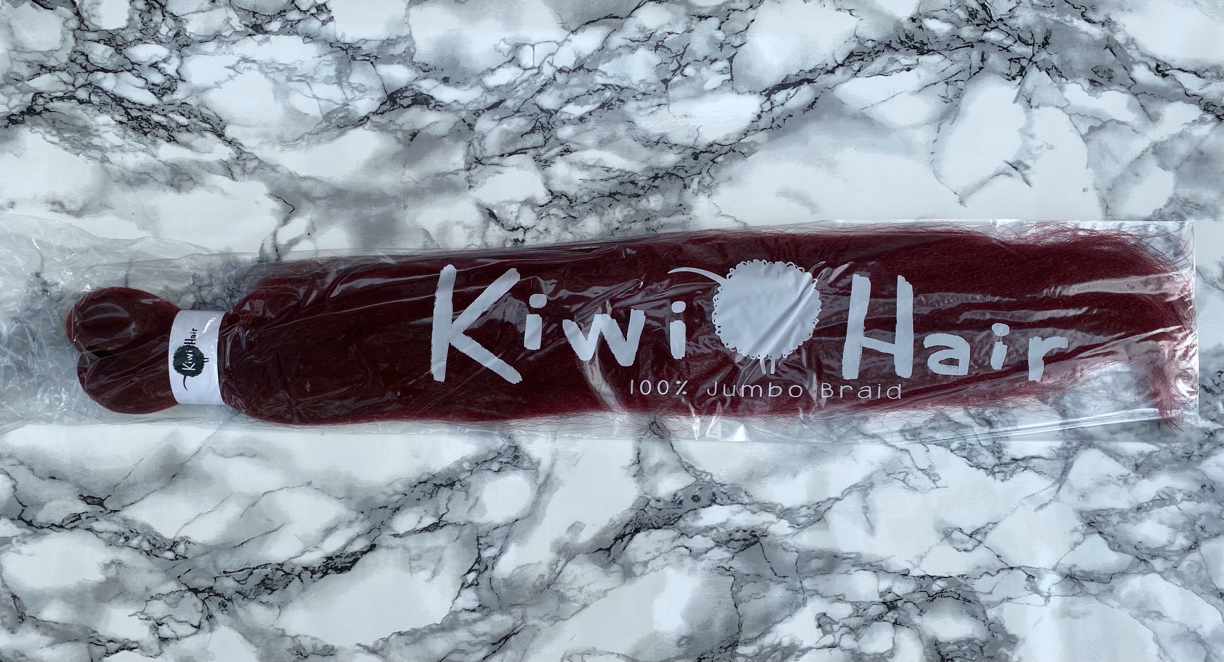 100% Jumbo Braid - 118 - bordo