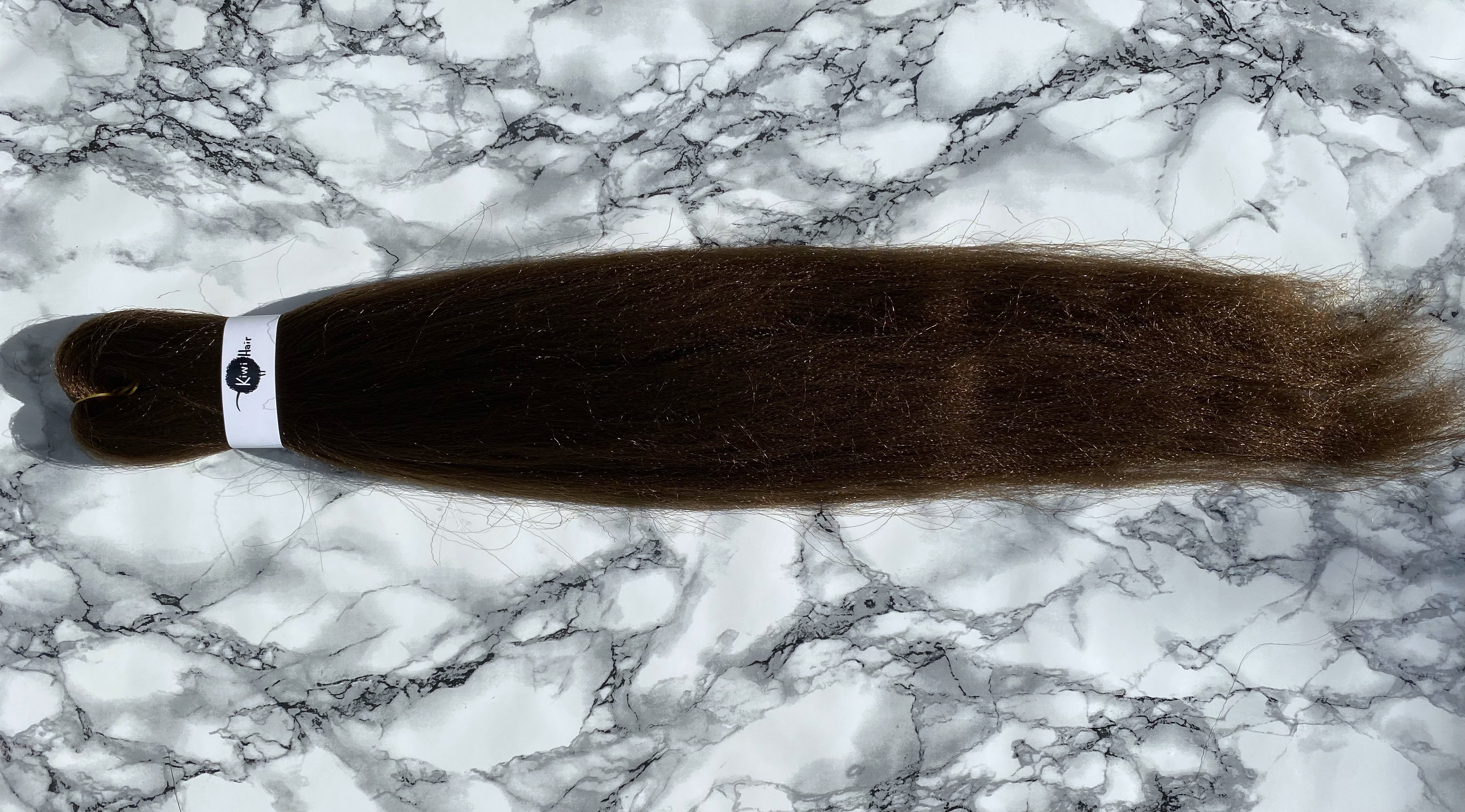 100% Jumbo Braid - 8 - tmavě hnědá