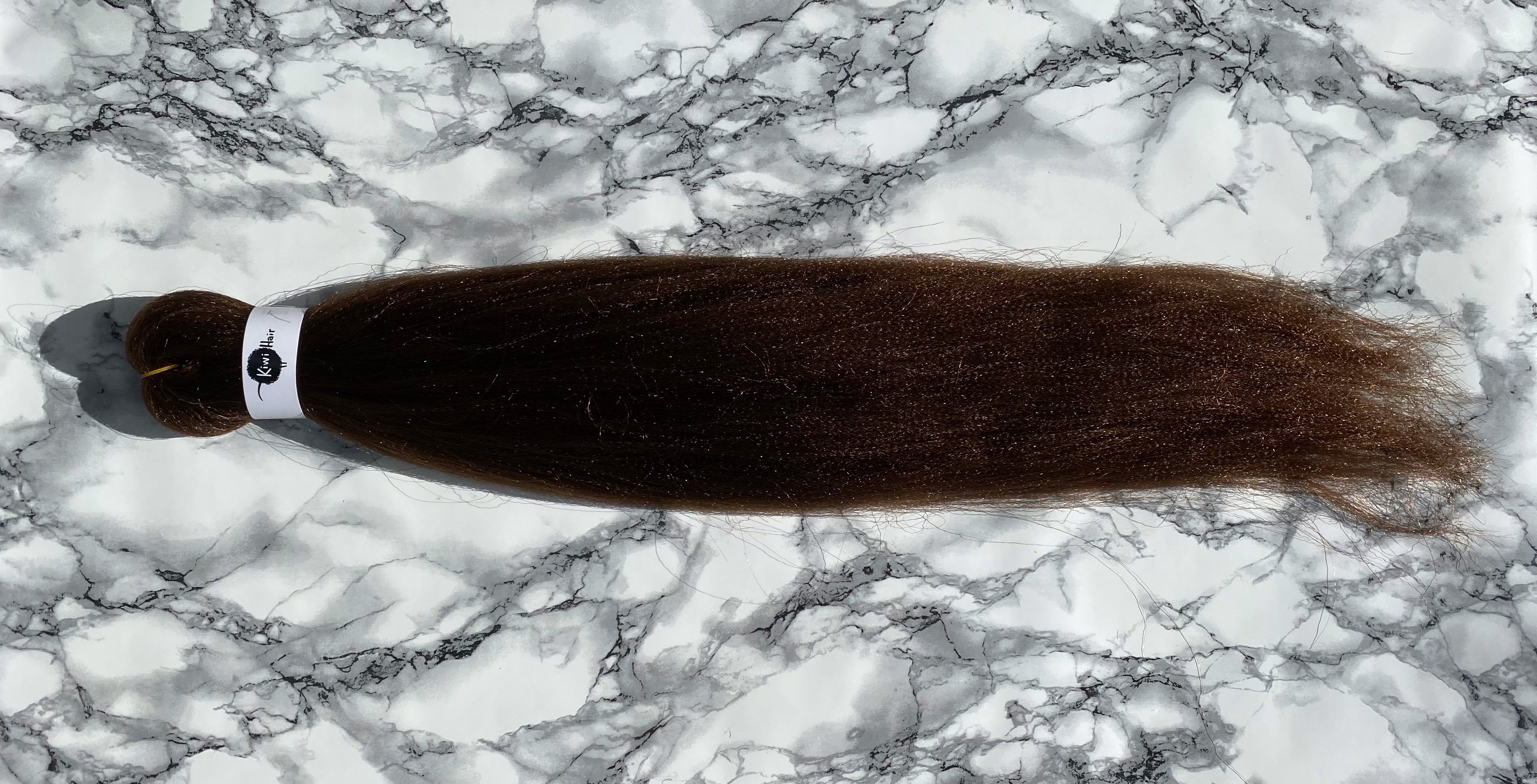 100% Jumbo Braid - 30 - hnědá