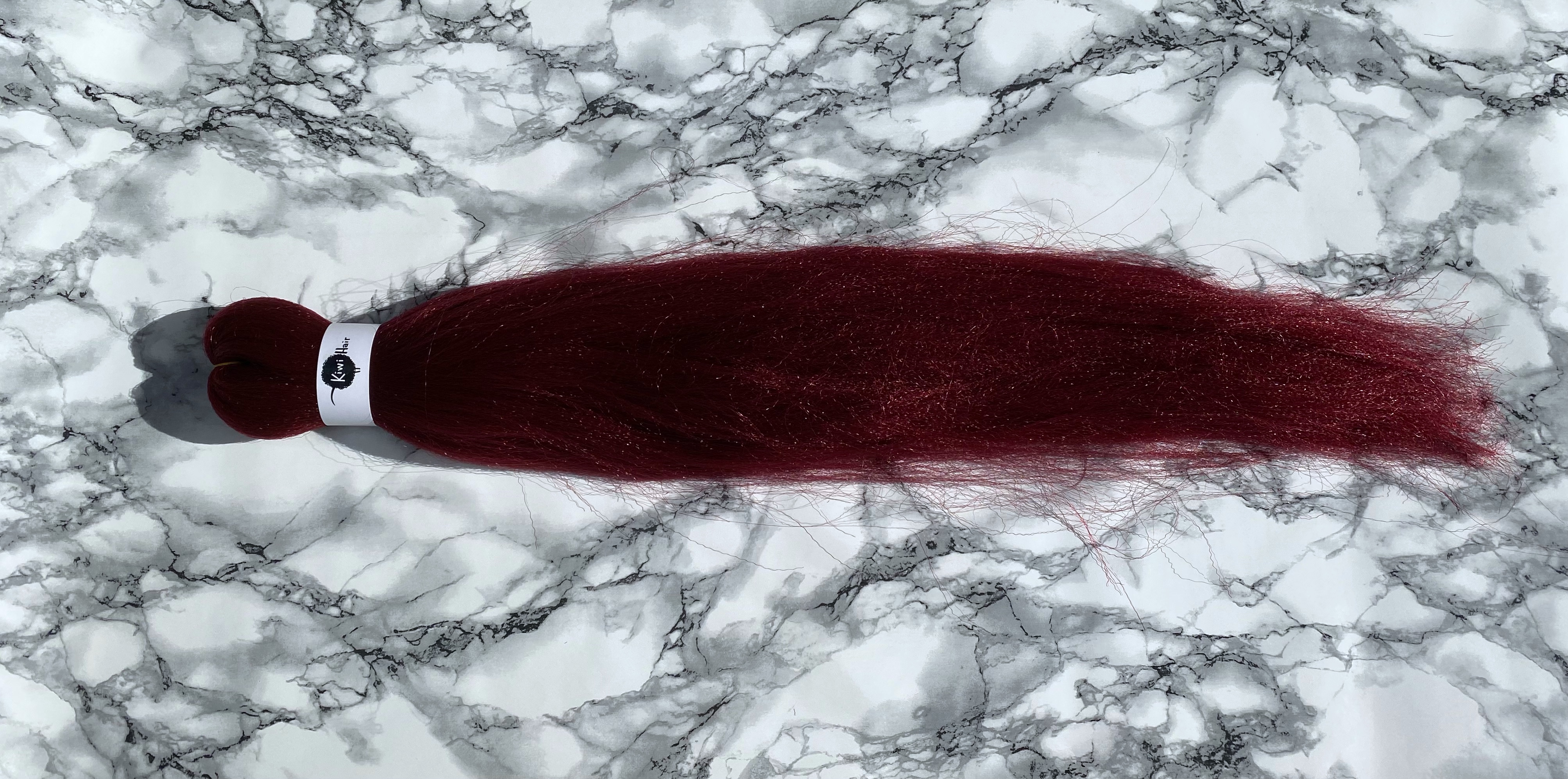 100% Jumbo Braid - 118 - bordo