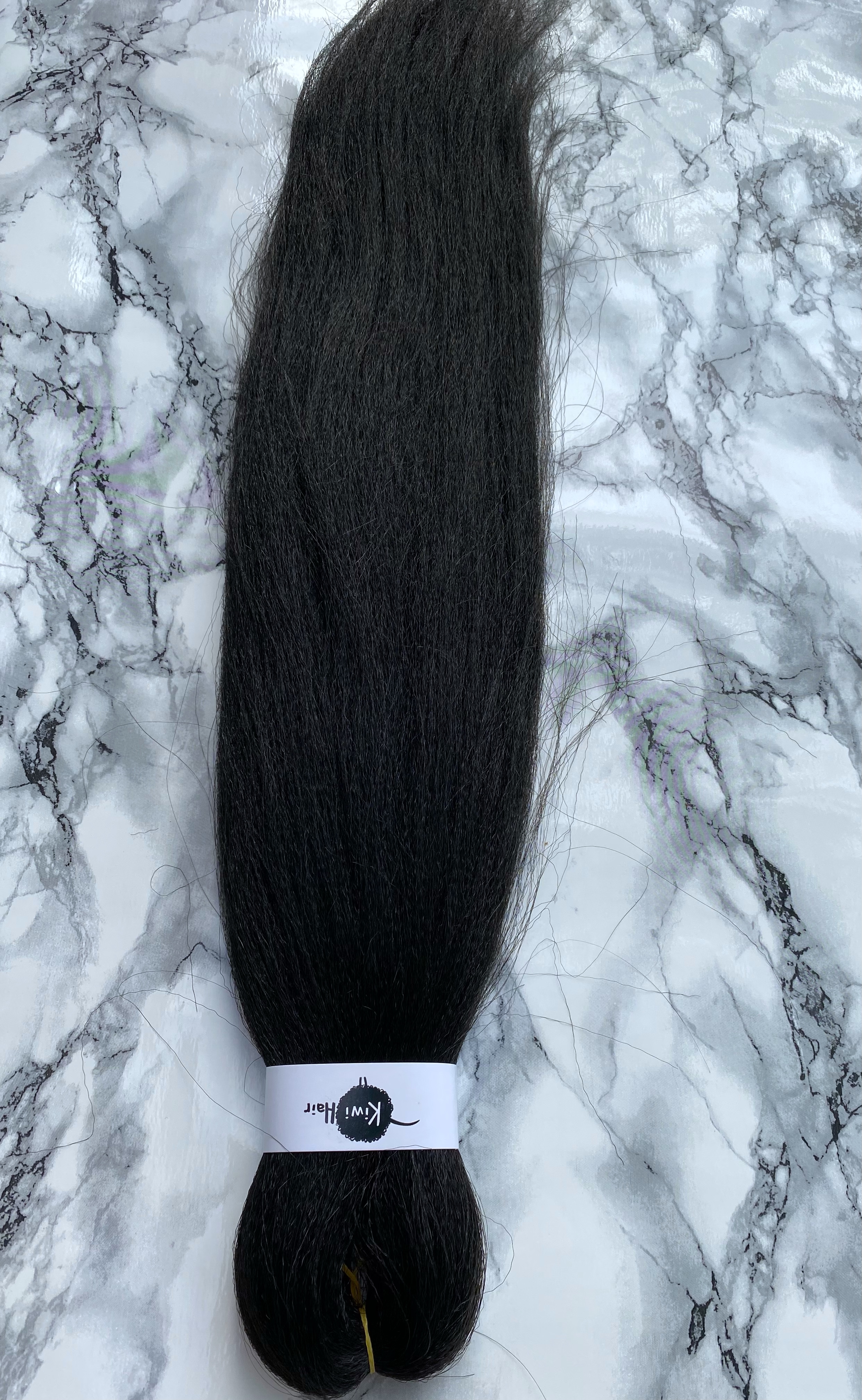 100% Jumbo Braid - 1 - černá