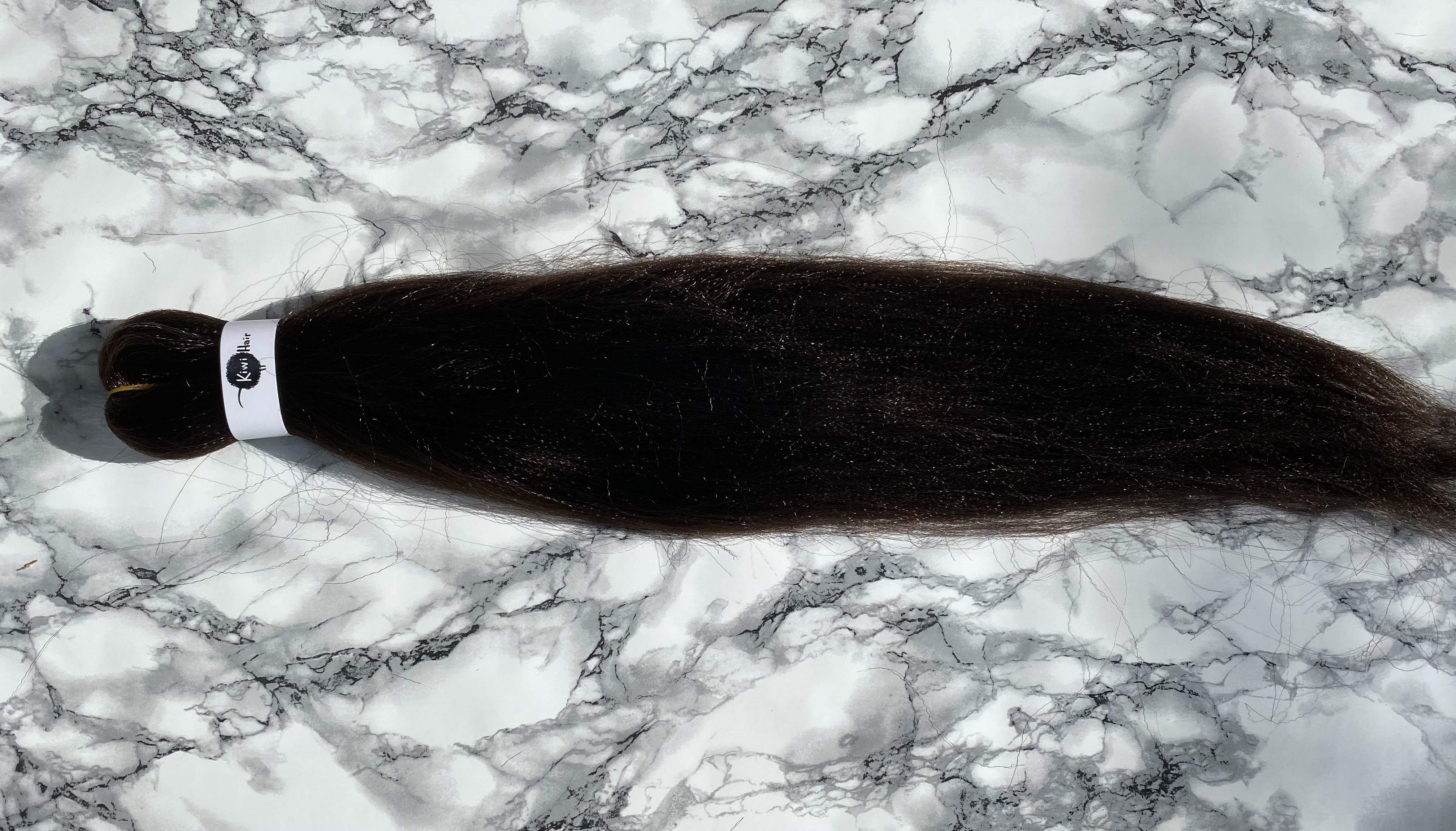 100% Jumbo Braid - 4 - tmavě hnědá