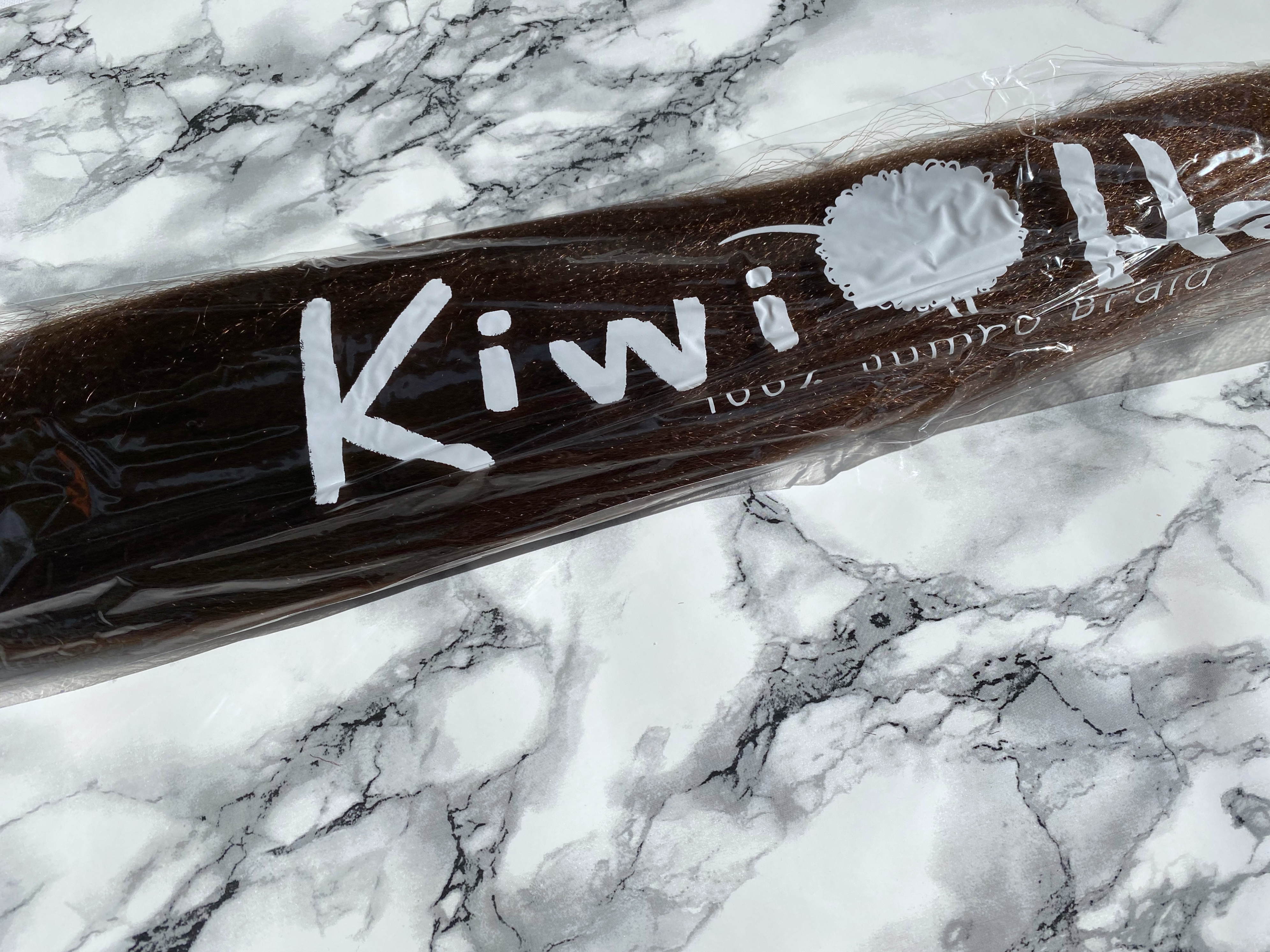 100% Jumbo Braid - 30 - hnědá