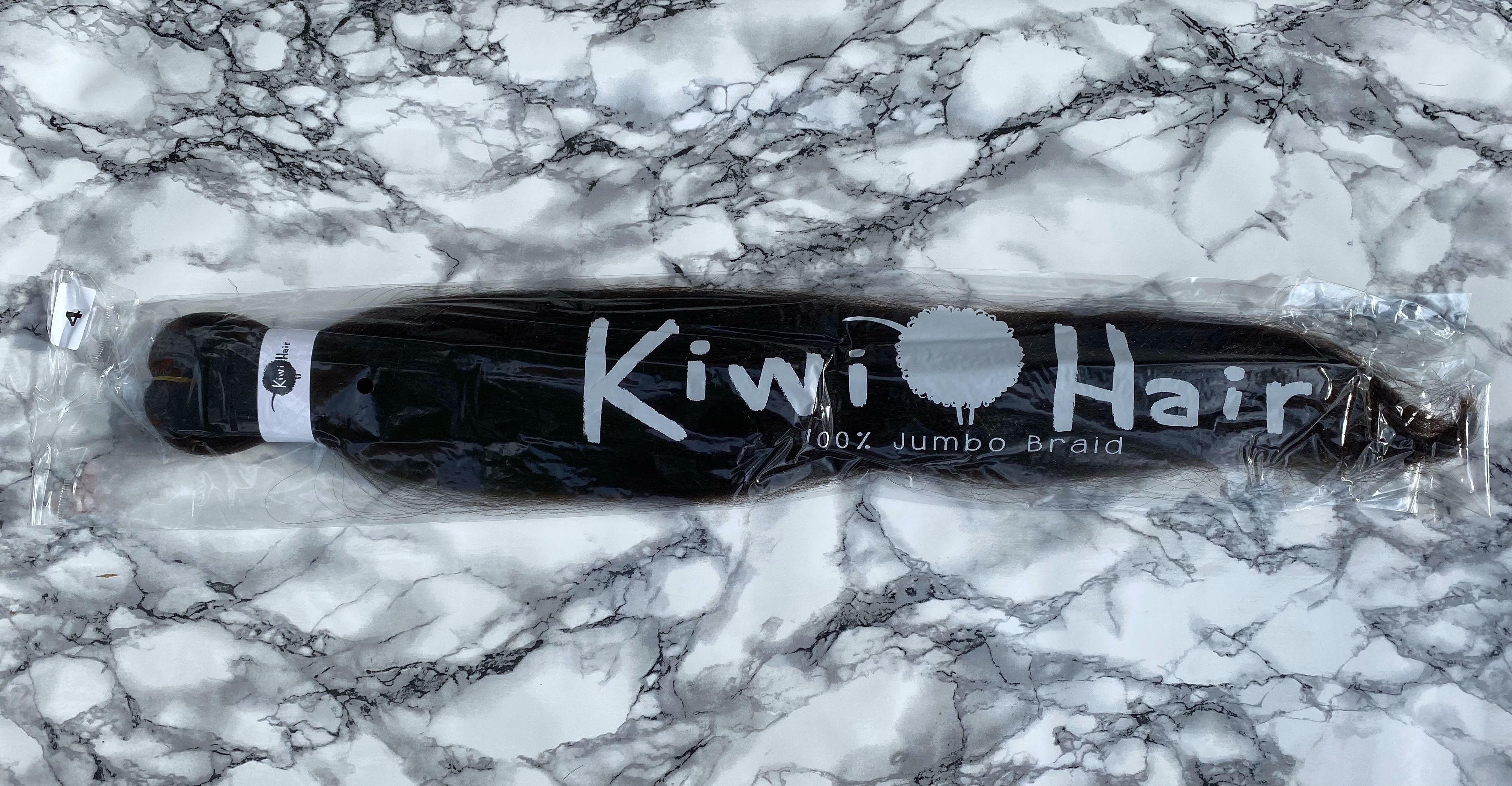 100% Jumbo Braid - 4 - tmavě hnědá