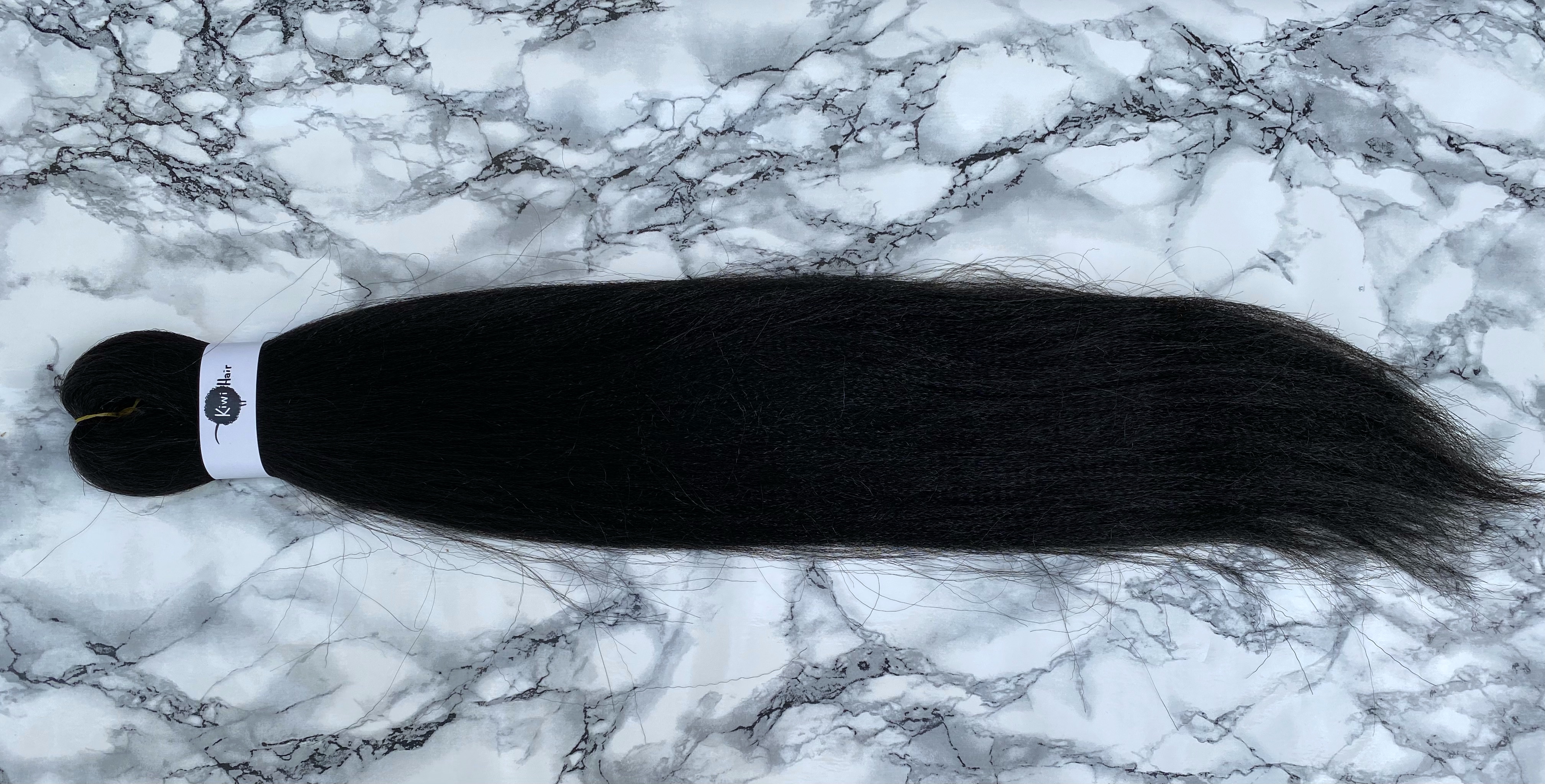 100% Jumbo Braid - 1 - černá