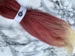 100% Jumbo Braid - 118-613 - bordo -> blond