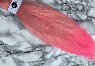 100% Jumbo Braid - 613-KAP - blond -> růžová