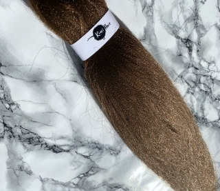 100% Jumbo Braid - 8 - tmavě hnědá