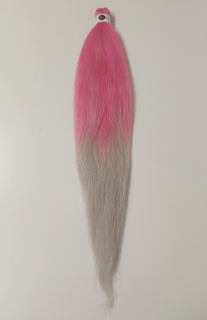 100% Jumbo Braid - KAP-60 - růžová -> šedá