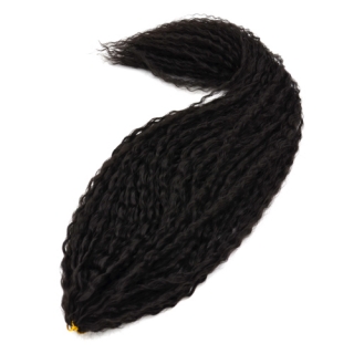 Brazilský vlnitý Kanekalon - 1# - černá