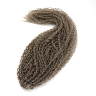 Brazilský vlnitý Kanekalon - 171# - šedá tmavá