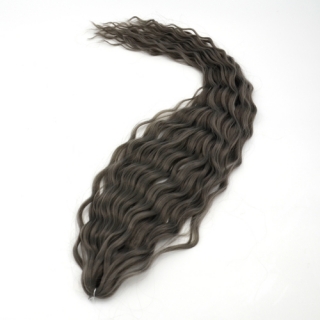 Wave curly Kanekalon - 171# - šedá tmavá
