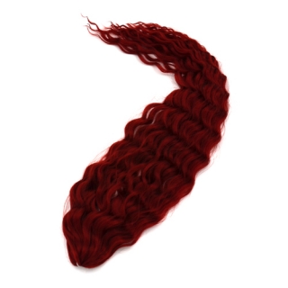 Wave curly Kanekalon - 900# - bordo tmavá