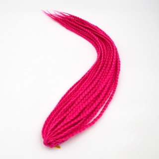 Box Braids - A18 - růžová tmavá