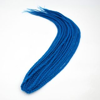 Box Braids - A30 - tyrkysová tmavá