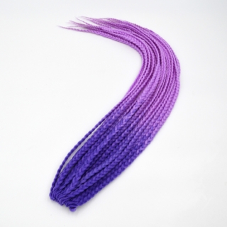 Box Braids - B47 - fialová -> fialová světlá