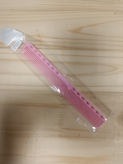 Hřeben - rovný - růžový