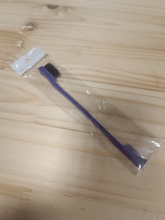 Hřeben - na baby vlásky - fialový