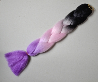 C3 - černá -> růžová světlá -> fialová